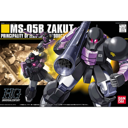 HG Zaku I [Black-Tristar] - ShokuninGunpla