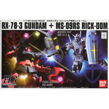 HG Gundam G-3 + Char's Rick Dom Set - ShokuninGunpla