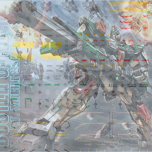 EVO Studio - MG Buster Gundam Waterslide Decals [Fluorescent] - ShokuninGunpla