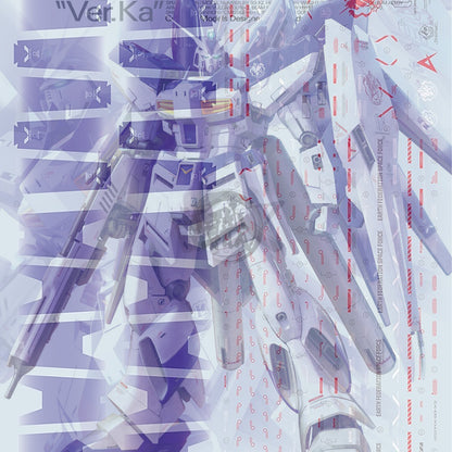 EVO Studio - MG Hi-Nu [Hi-ν] Gundam Ver.Ka Waterslide Decals [Fluorescent] - ShokuninGunpla