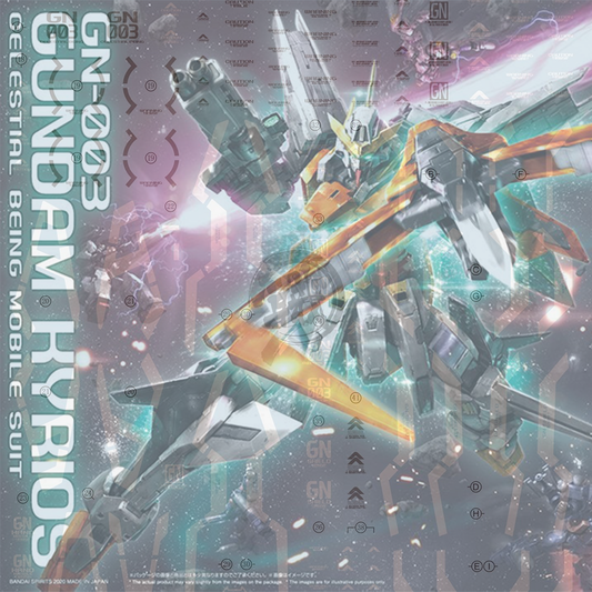 EVO Studio - MG Gundam Kyrios Waterslide Decals [Fluorescent] - ShokuninGunpla