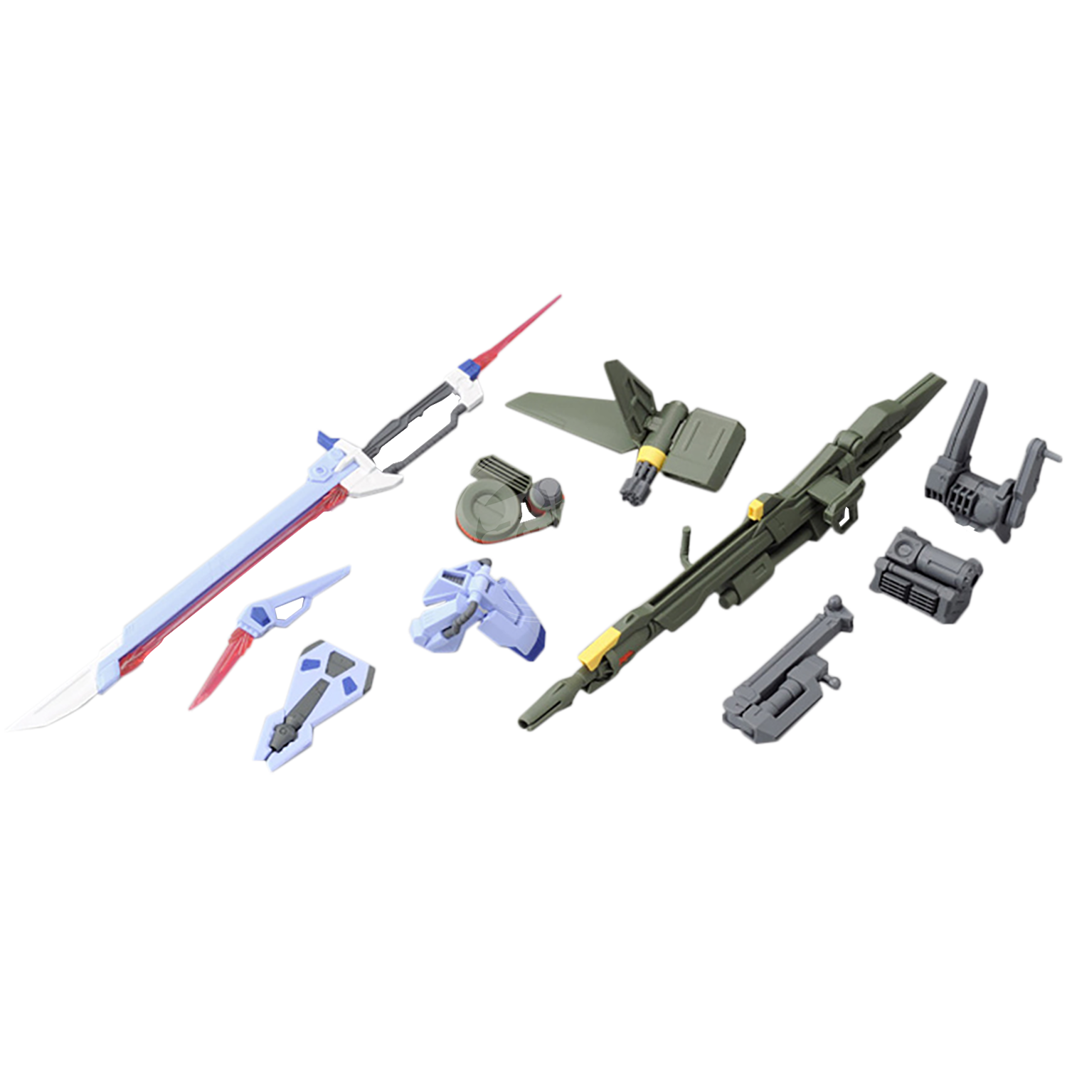 Bandai - MG Aile Strike Gundam [RM Ver.] Sword/Launcher Expansion Set - ShokuninGunpla