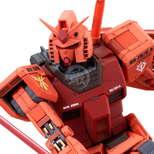 Bandai - MG RX-78/C.A Casval's Gundam [Ver 3.0] - ShokuninGunpla
