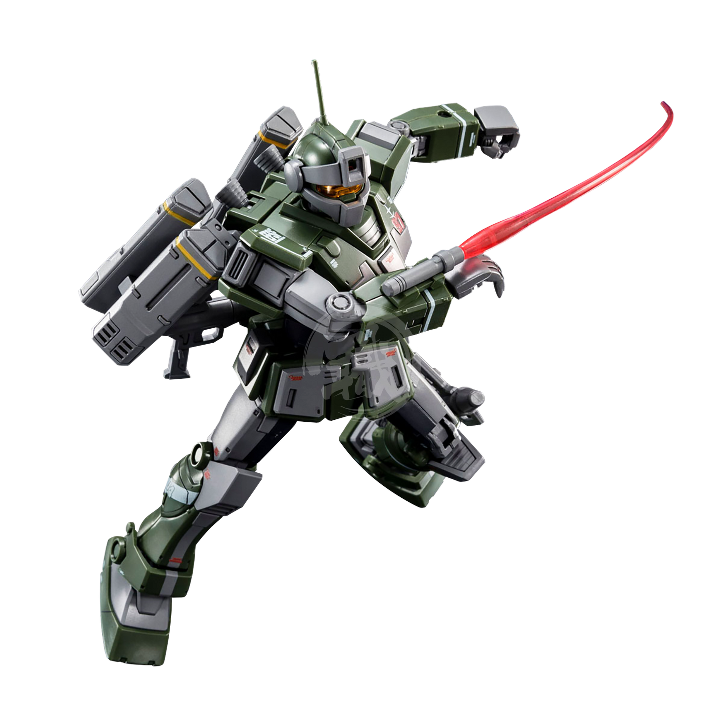 Bandai - HG GM Sniper Custom [With Missile Launcher] - ShokuninGunpla