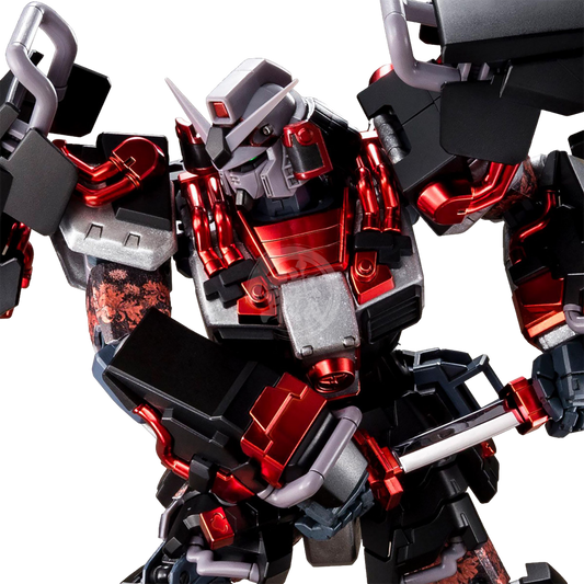 Bandai - MG Shin Musha Gundam [Sengoku No Jin Black Robe Large Armor] - ShokuninGunpla