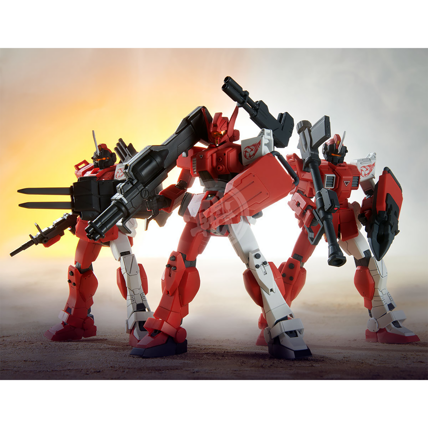 HG Red Giant 3rd MS Team Set [Preorder Jan 2023] - ShokuninGunpla