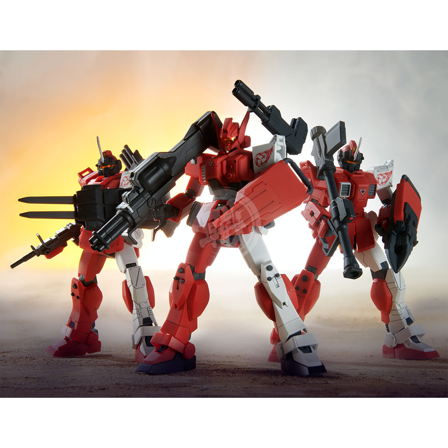 HG Red Giant 3rd MS Team Set [Preorder Jan 2023] - ShokuninGunpla