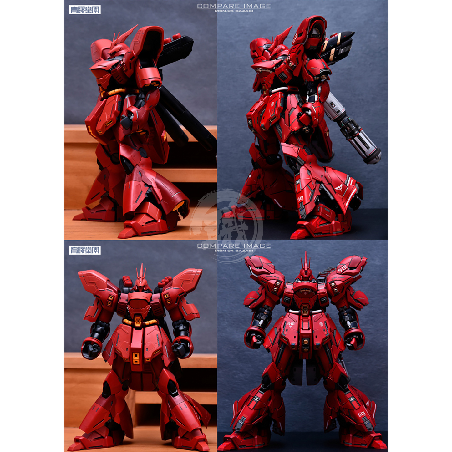 YUJIAO Land - MG Sazabi Ver.Ka Resin Conversion Kit 2.0 [Revised Backpack] - ShokuninGunpla