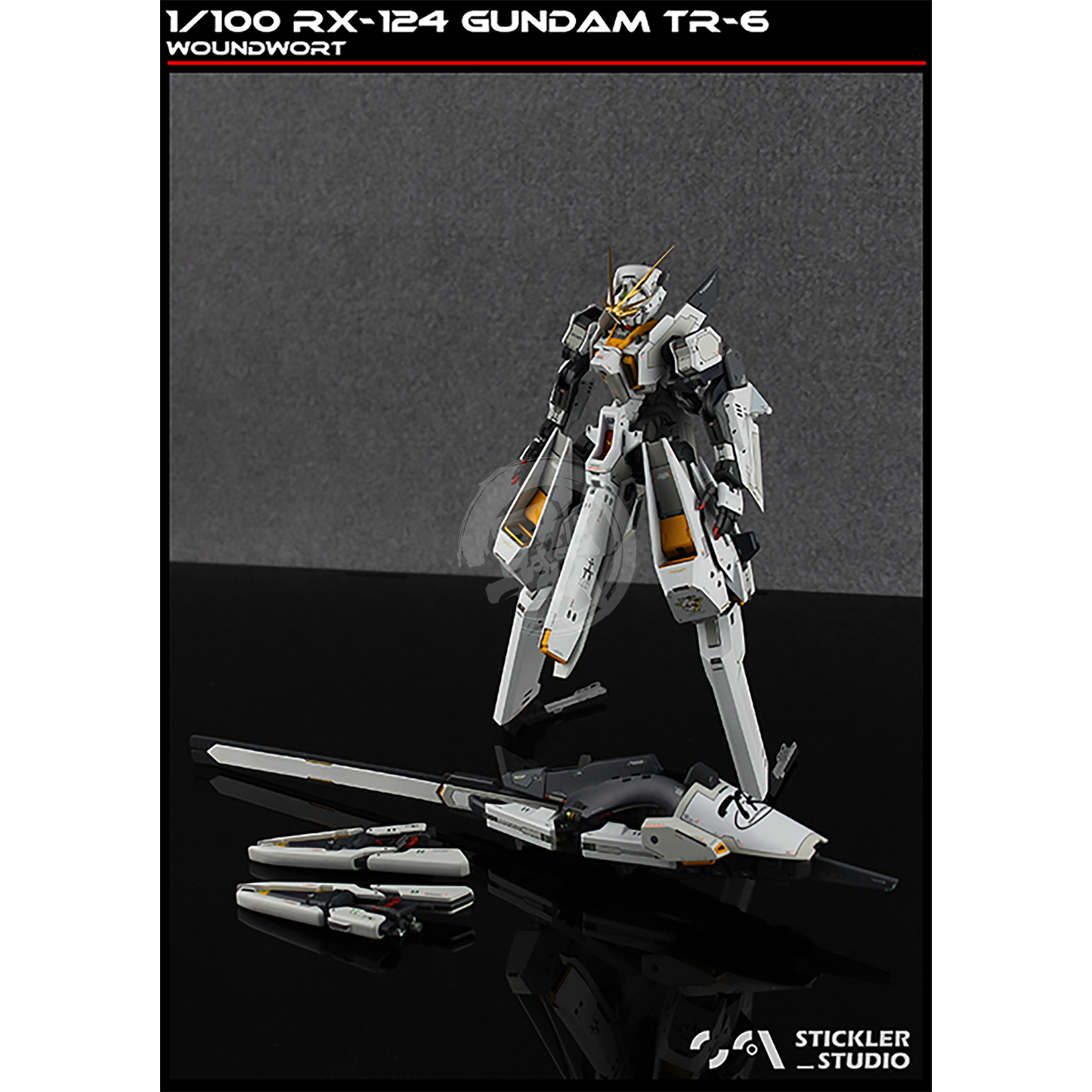 Stickler Studio - Gundam TR-6 Woundwort 1/100 Resin Kit [with High Speed Combat Expansion Pack] - ShokuninGunpla