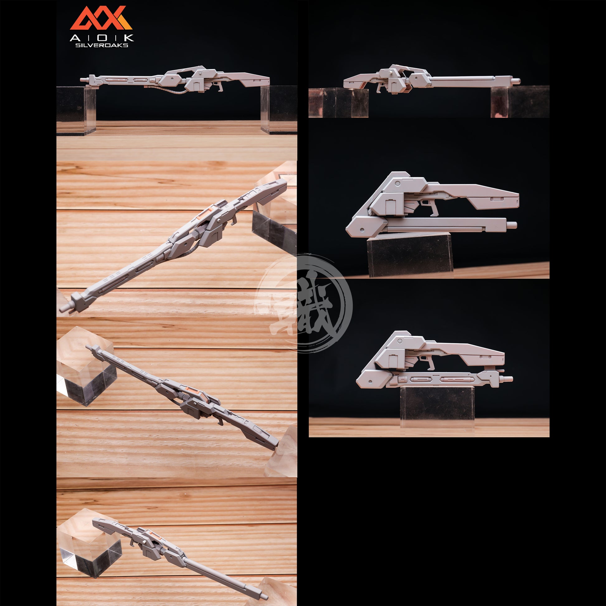 AOK Silveroaks - Long Range Beam Rifle for Gundam TR-6 [Kehaar II] - ShokuninGunpla