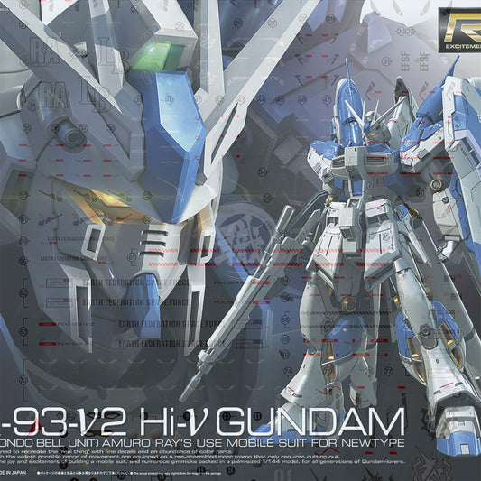 RG Hi-Nu Gundam Waterslide Decals [Fluorescent] - ShokuninGunpla
