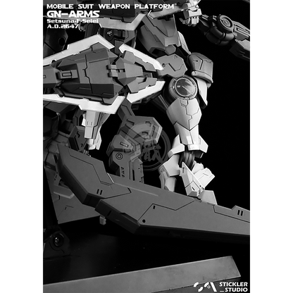 Stickler Studio - 1/100 Scale GN Arms Type-E Resin Kit - ShokuninGunpla