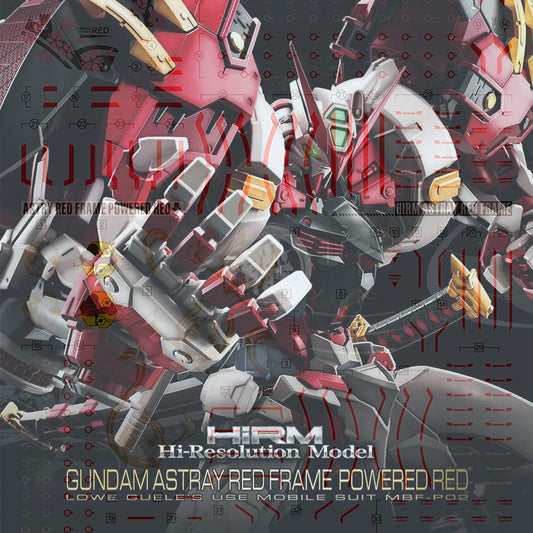 HiRM Gundam Astray Red Frame Powered Red Waterslide Decals - ShokuninGunpla