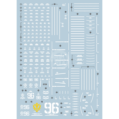 MG Zaku II High Mobility Type ["Psycho Zaku"] Ver.Ka [Gundam Thunderbolt Ver.] Waterslide Decals - ShokuninGunpla