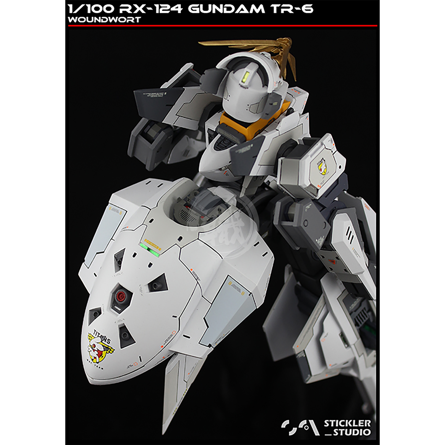Stickler Studio - Gundam TR-6 Woundwort 1/100 Resin Kit [with High Speed Combat Expansion Pack] - ShokuninGunpla