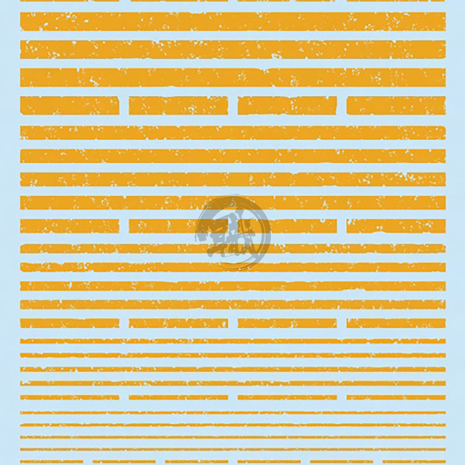 Chipping Decals Line [Orange Yellow] - ShokuninGunpla