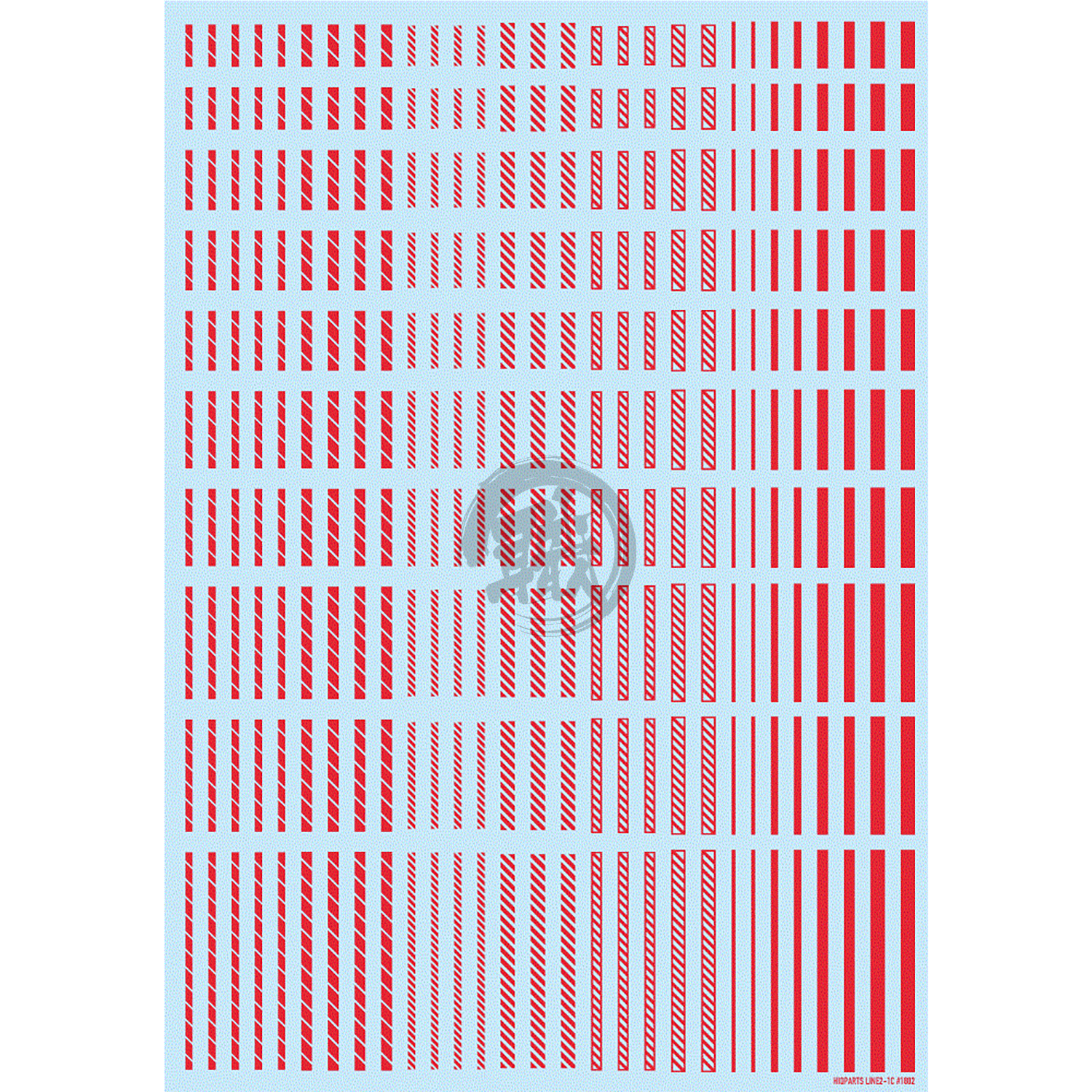 Line Decal 2 [Red] - ShokuninGunpla