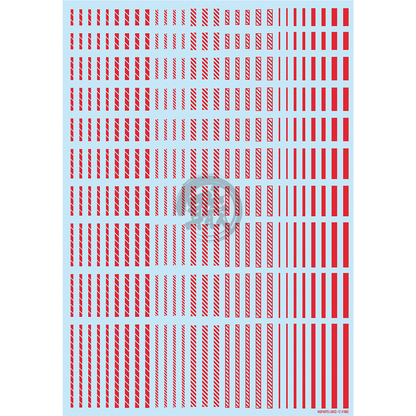 Line Decal 2 [Red] - ShokuninGunpla