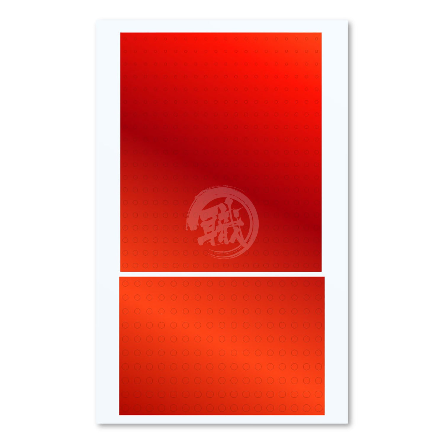 HIQParts - Metallic Circular Stickers [Red] - ShokuninGunpla