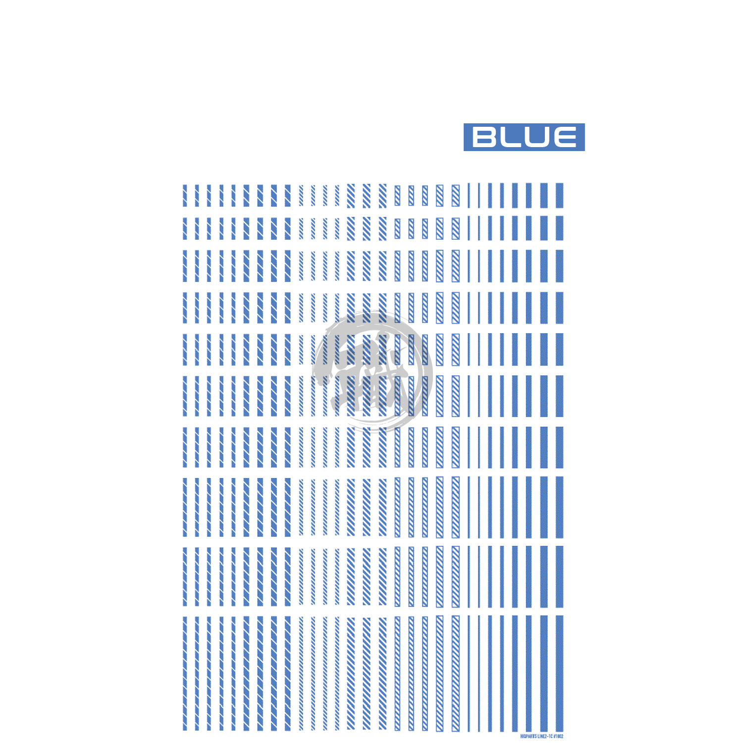 Line Decal 2 [Blue] - ShokuninGunpla
