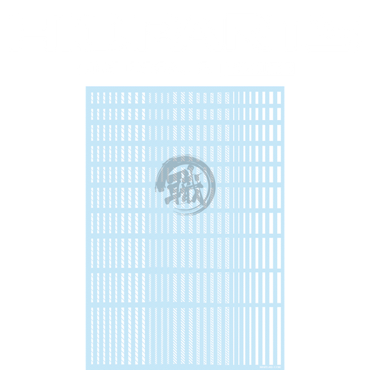 Line Decal 2 [White] - ShokuninGunpla