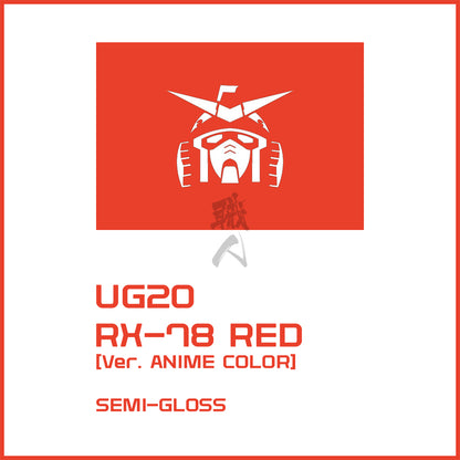 GSI Creos - [UG20] RX-78 Red [Ver.Anime Color] - ShokuninGunpla