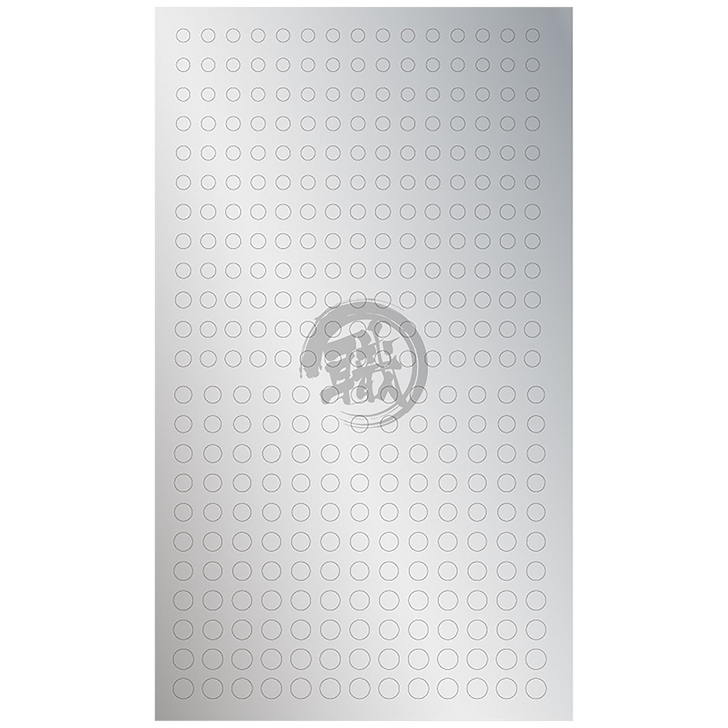 HIQParts - Metallic Circular Stickers [Silver] - ShokuninGunpla