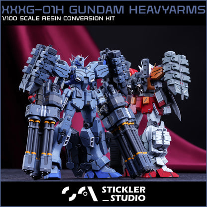 Stickler Studio - MG Heavyarms Resin Conversion Kit - ShokuninGunpla