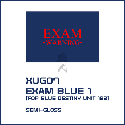 GSI Creos - [XUG07] Exam Blue 1 - ShokuninGunpla