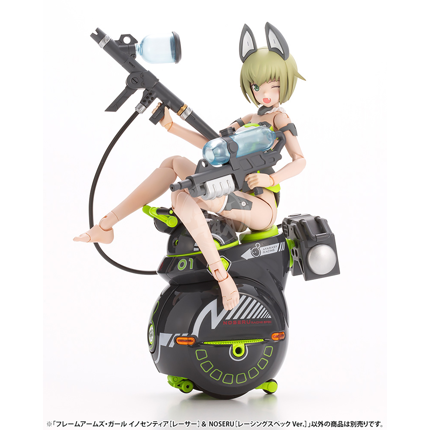 Innocentia [Racer] & Noseru [Racing Specs Ver.] - ShokuninGunpla