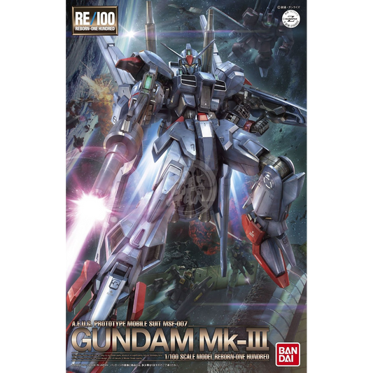 Bandai - RE/100 Gundam Mk-III - ShokuninGunpla