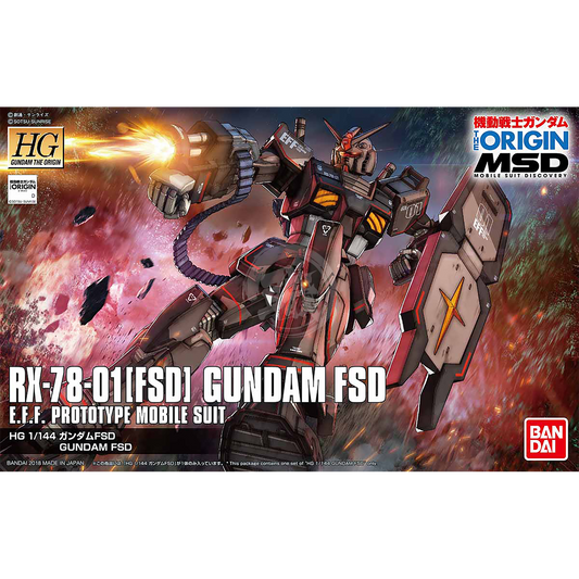 Bandai - HG Gundam FSD [GTO] - ShokuninGunpla
