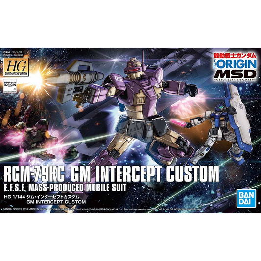 Bandai - HG GM Intercept Custom [GTO] - ShokuninGunpla
