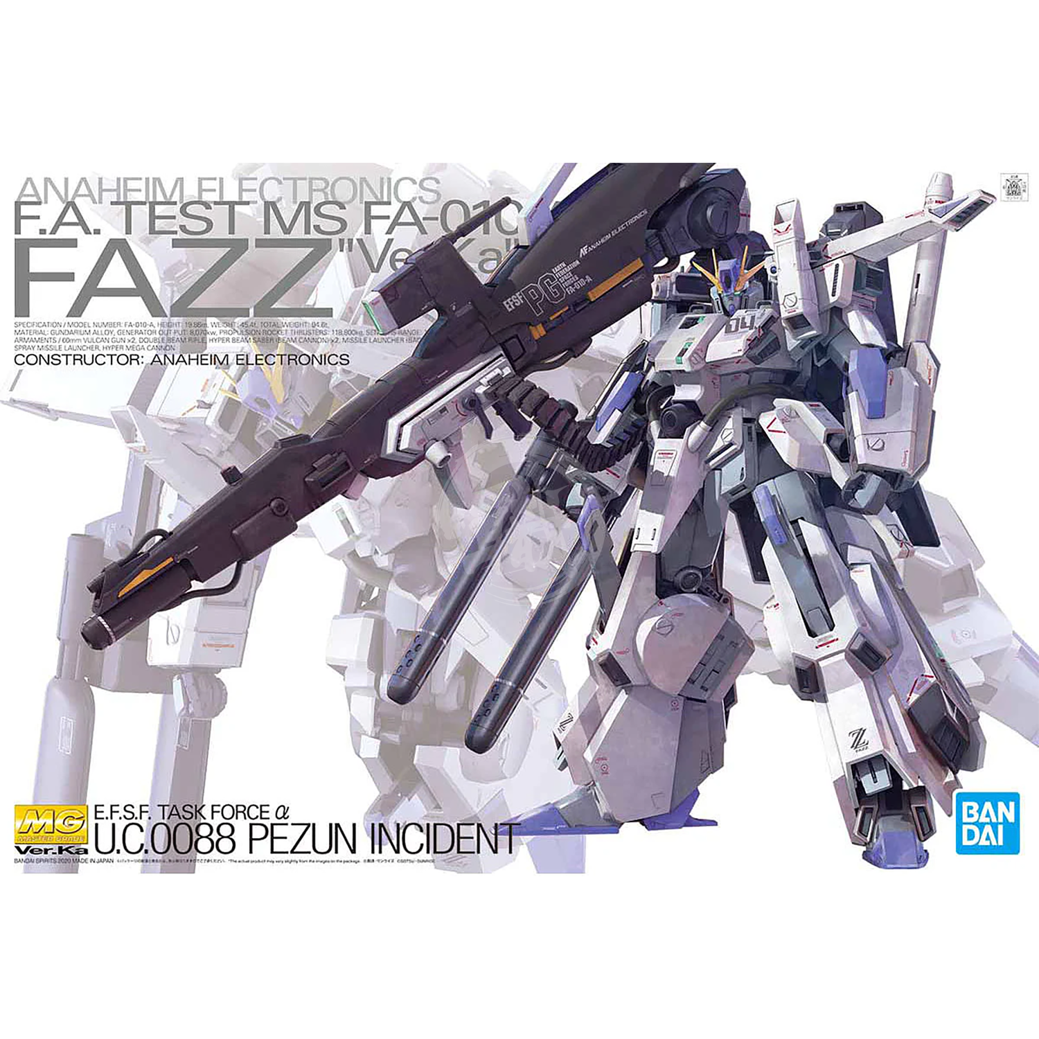 MG FAZZ Ver.Ka [Preorder Q4 2025] | ShokuninGunpla