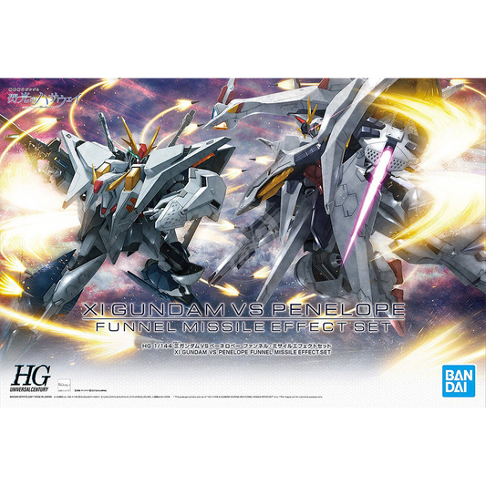 Bandai - HG Xi Gundam vs Penelope [Funnel Missile Effect Set] - ShokuninGunpla
