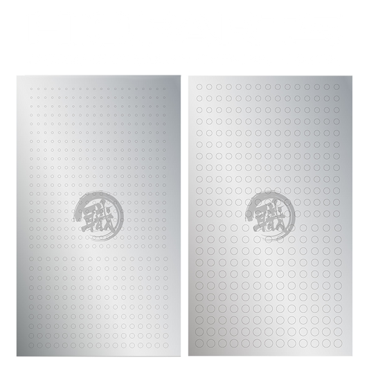HIQParts - Metallic Circular Stickers [Silver] - ShokuninGunpla