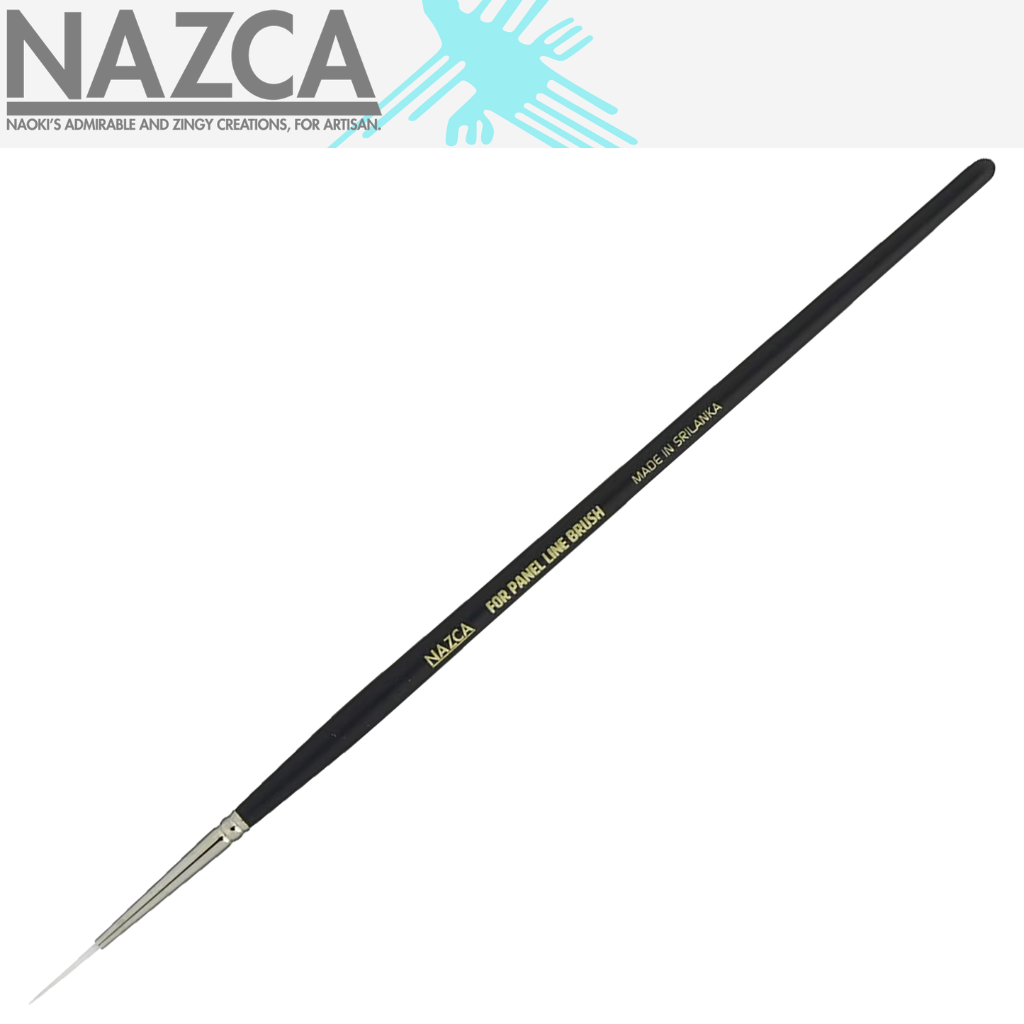 Gaianotes - NAZCA Panel Lining Brush [NB-003] - ShokuninGunpla