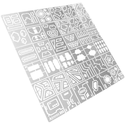 Scribing Template [AJ0095] - ShokuninGunpla