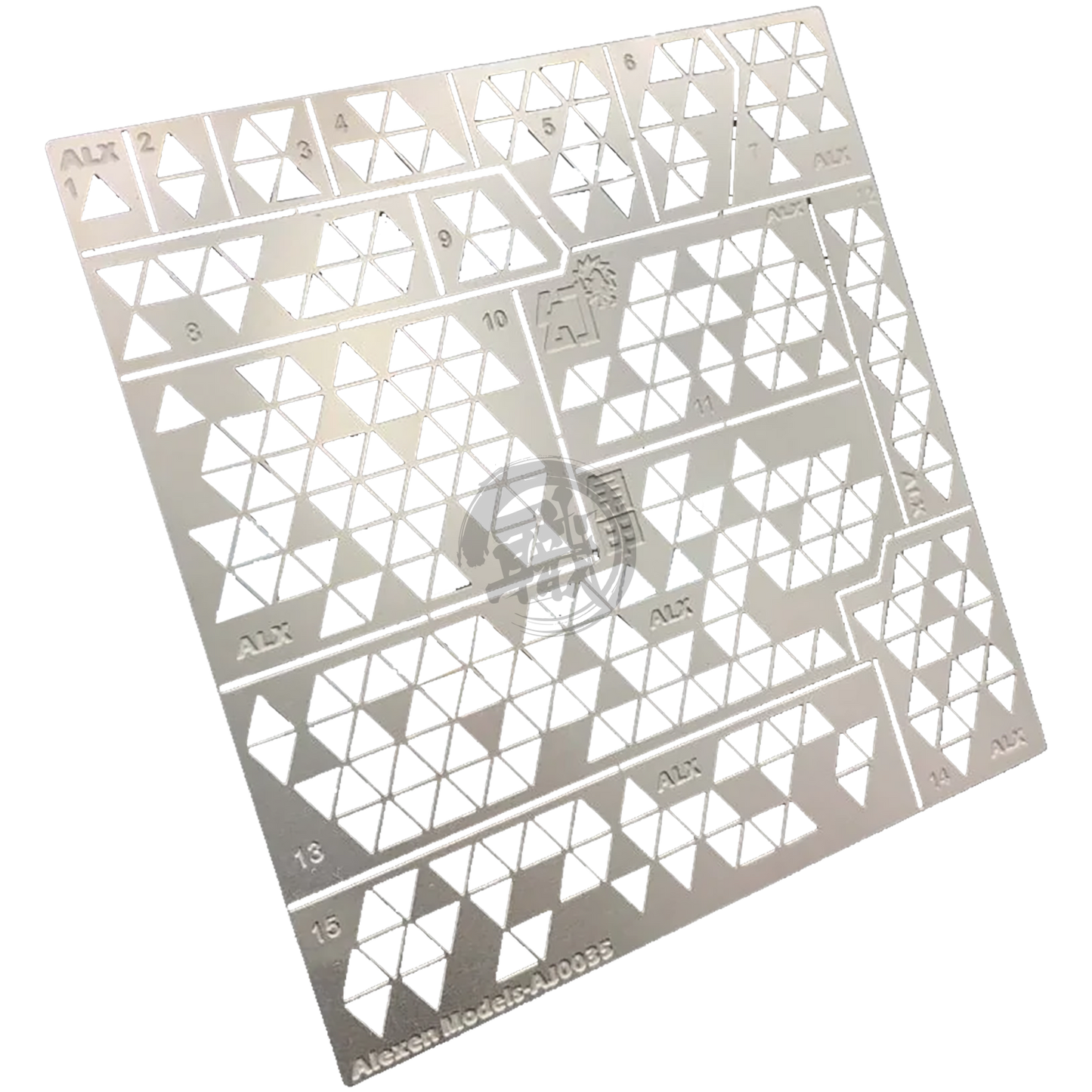 Airbrushing Stencil - Triangles [AJ0035] - ShokuninGunpla