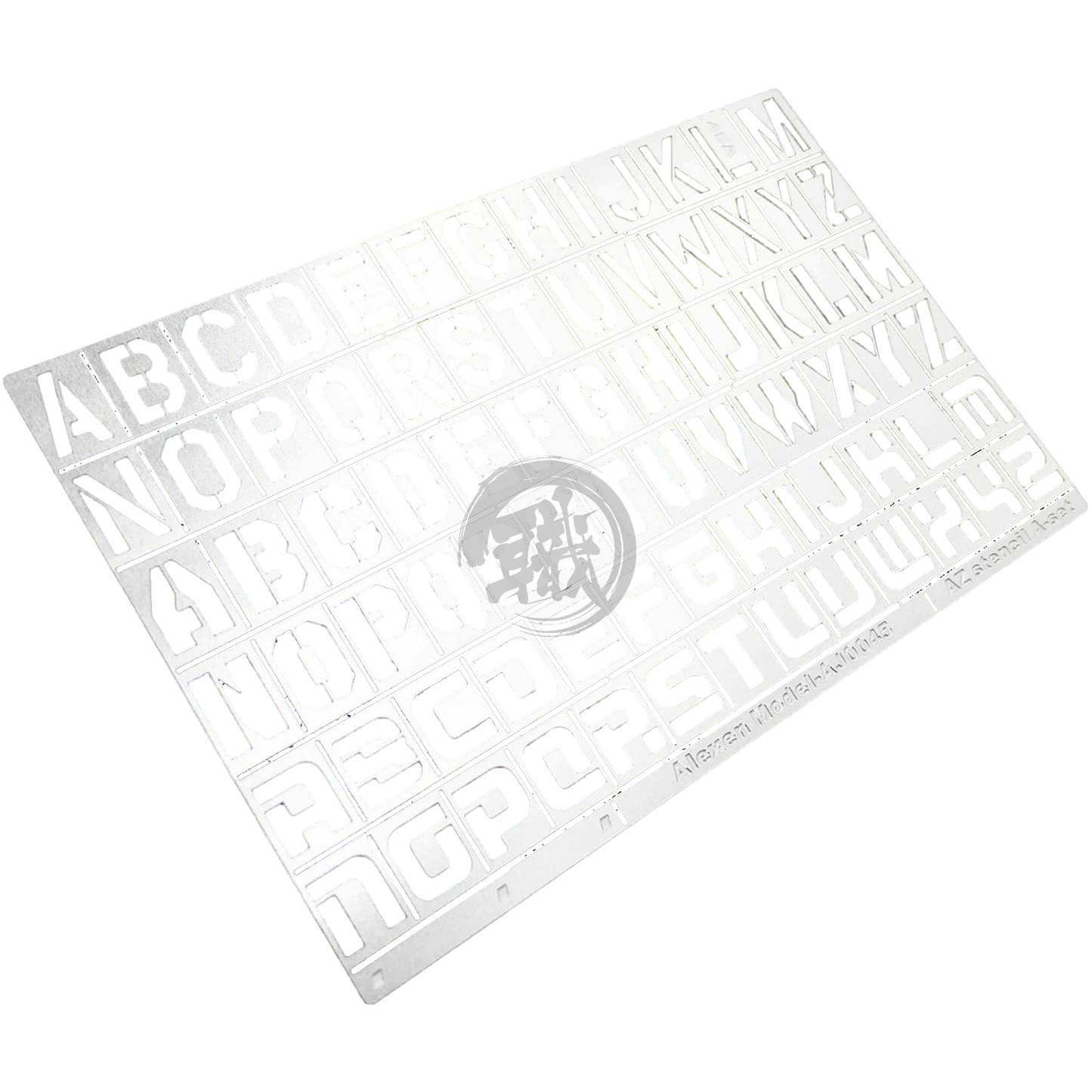 Airbrushing Stencil - Letters [AJ0045] - ShokuninGunpla