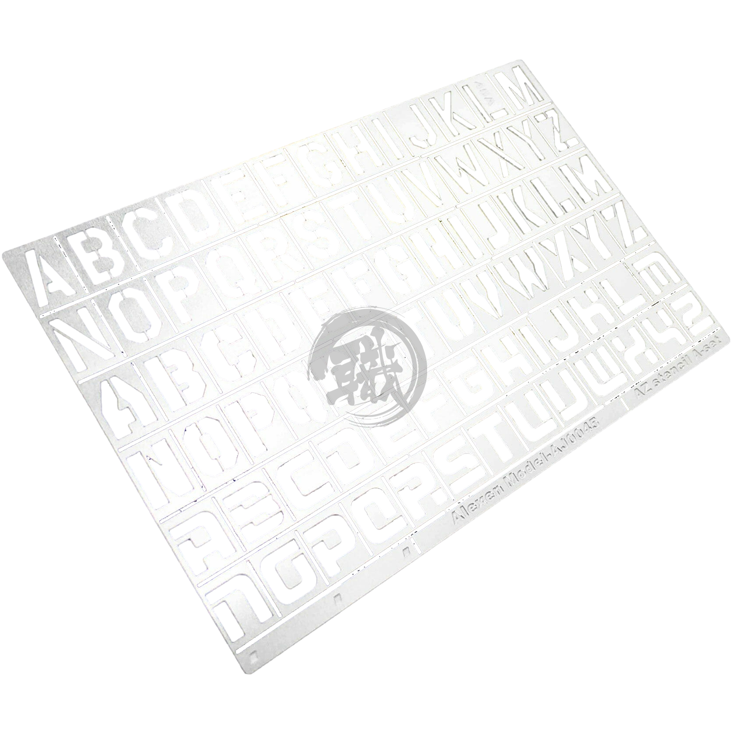 Airbrushing Stencil - Letters [AJ0045] - ShokuninGunpla