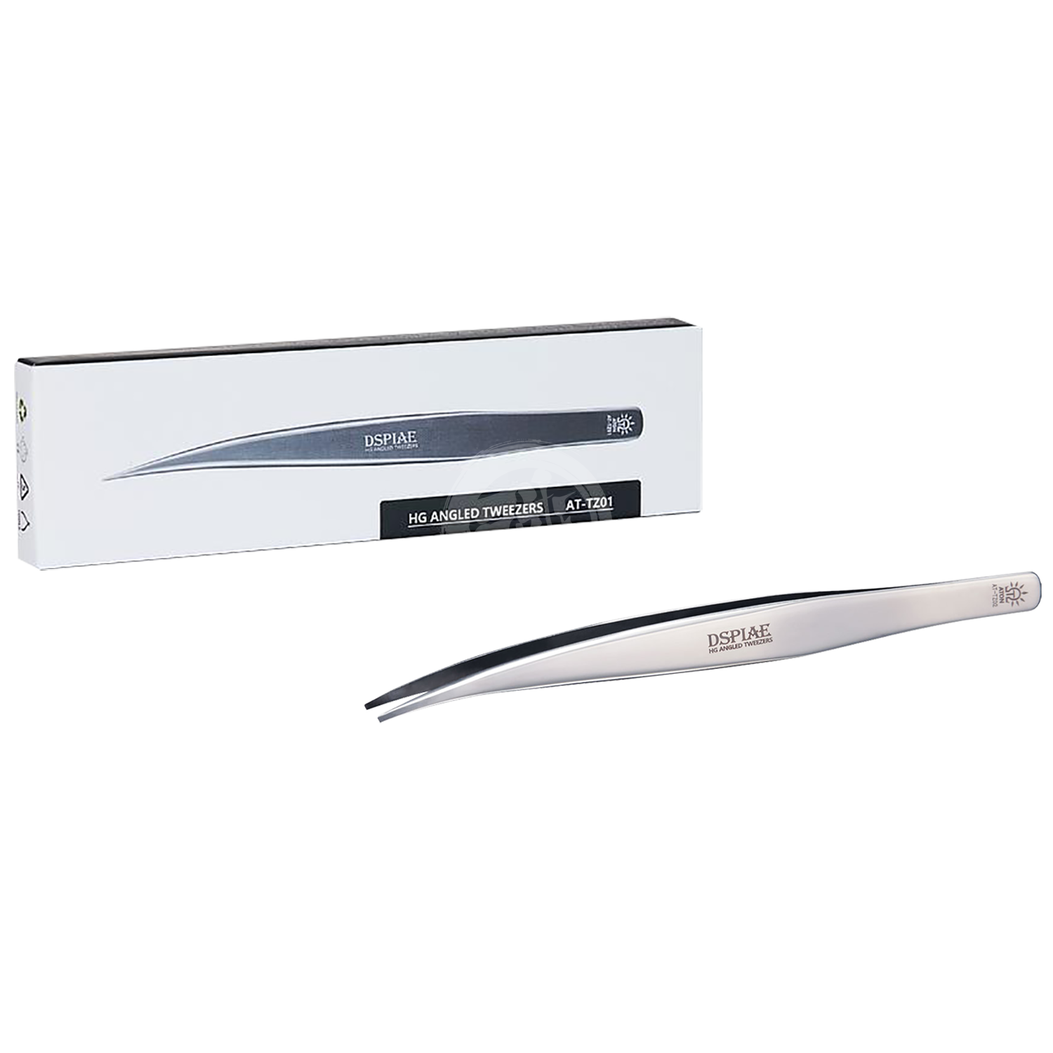 Dspiae Thin-Tipped Angled Tweezers #Z01 – Modelling Tool – DSP-AT-Z01