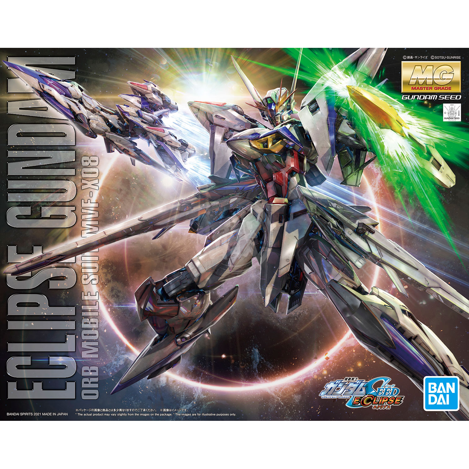Bandai 1/100 Scale Master Grade Eclipse Gundam