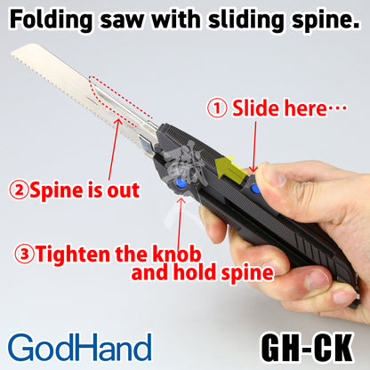 Godhand Tools - Mighty Hand Saw GH-CK - ShokuninGunpla