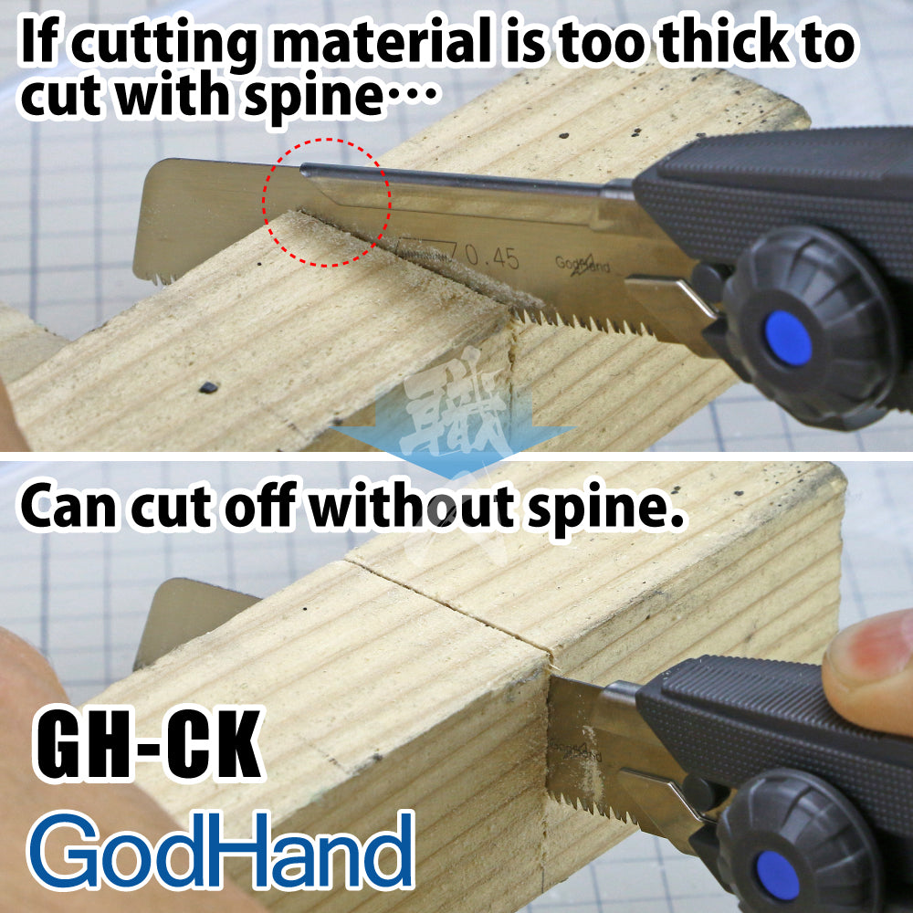 Godhand Tools - Mighty Hand Saw GH-CK - ShokuninGunpla