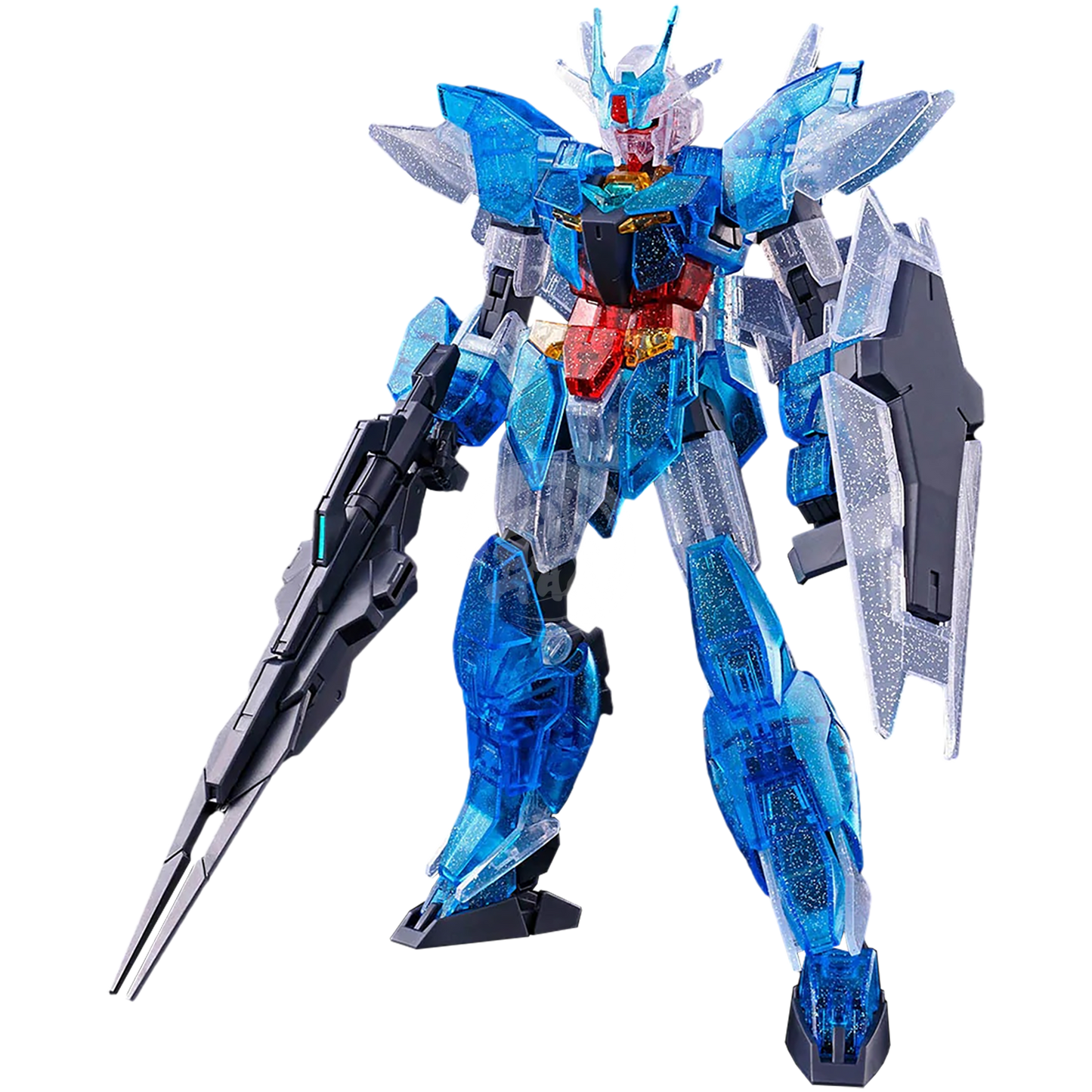 HG Earthree Gundam [Dive Into Dimension Clear] - ShokuninGunpla