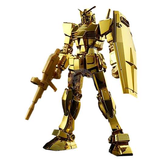 Bandai - HG RX-78-2 Gundam [Gold Coating] - ShokuninGunpla