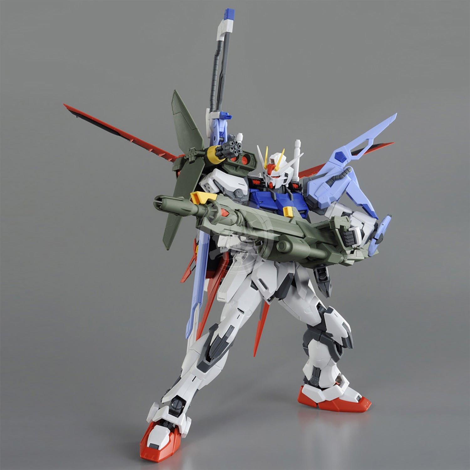 Bandai - MG Aile Strike Gundam [RM Ver.] Sword/Launcher Expansion Set - ShokuninGunpla