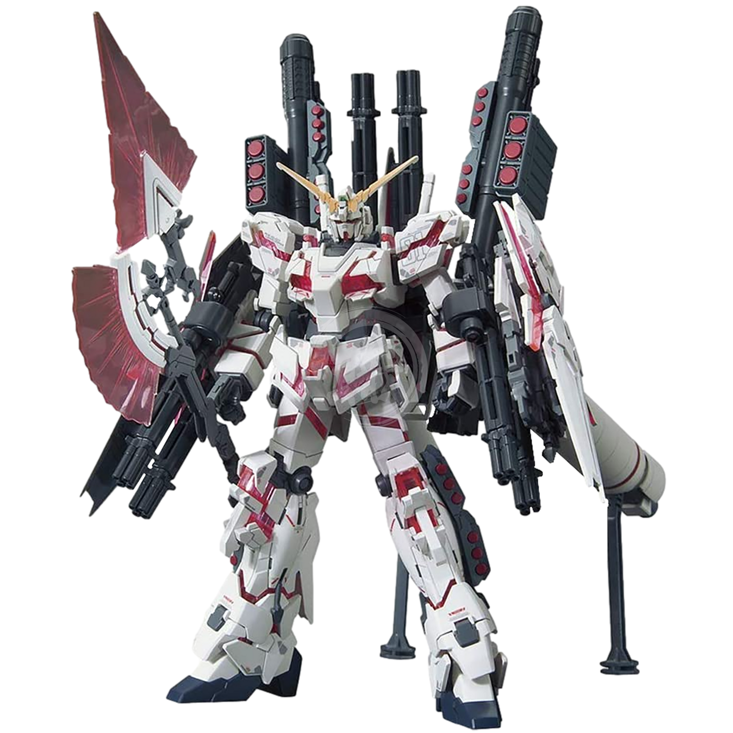 HG Full Armour Unicorn Gundam [Destroy Mode | Red Psycho Frame] - ShokuninGunpla