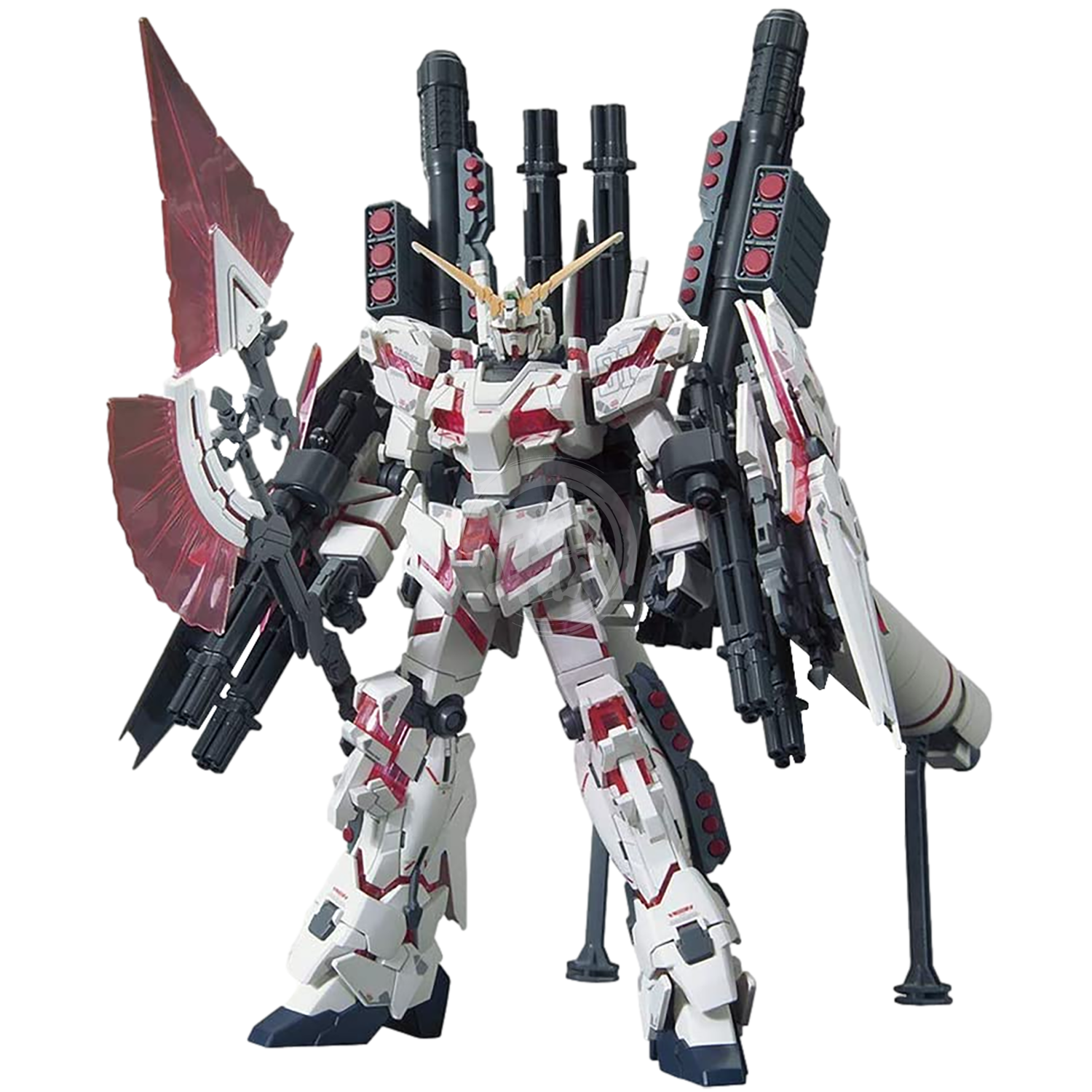 HG Full Armour Unicorn Gundam [Destroy Mode | Red Psycho Frame] - ShokuninGunpla